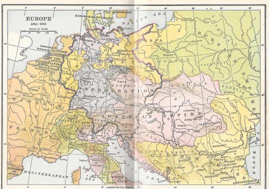 Europe after Congress of Vienna